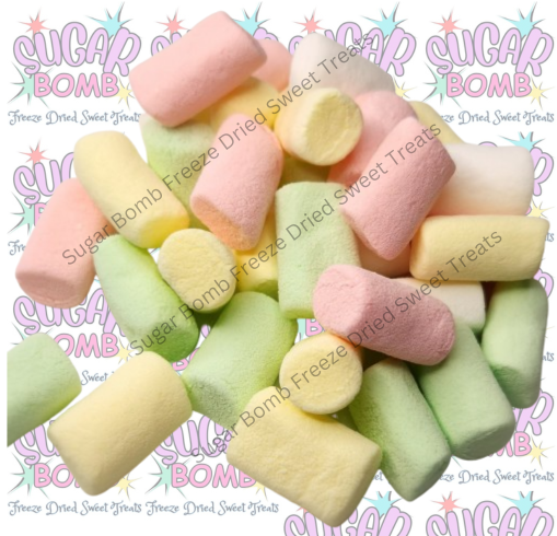 Freeze-dried mini mallows