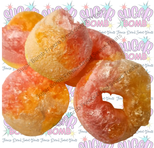 Freeze-dried Peach Rings