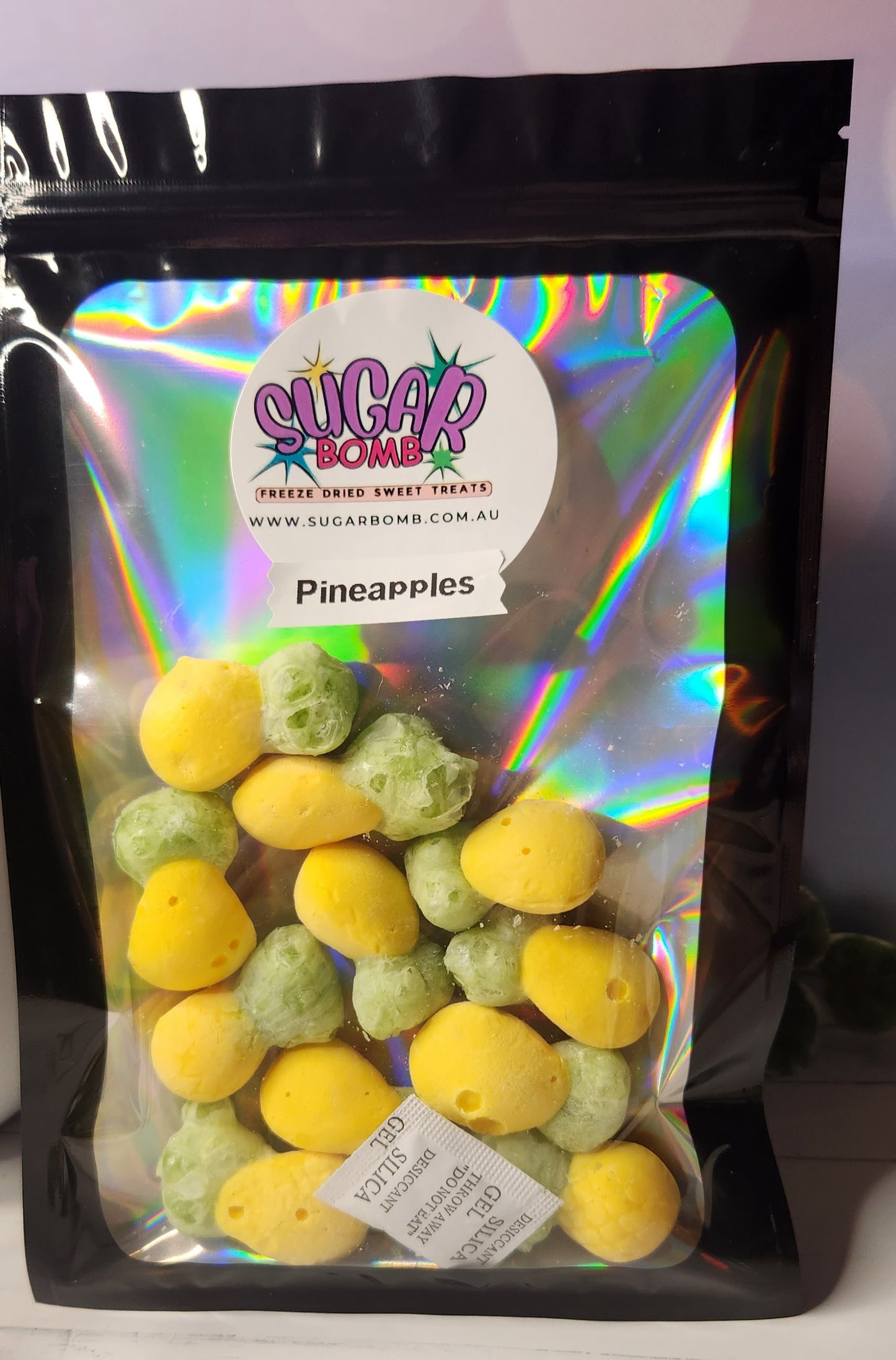 Freeze-dried Pineapples – Sugar Bomb