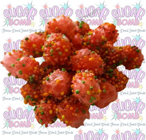 Freeze-dried Rainbow Clusters